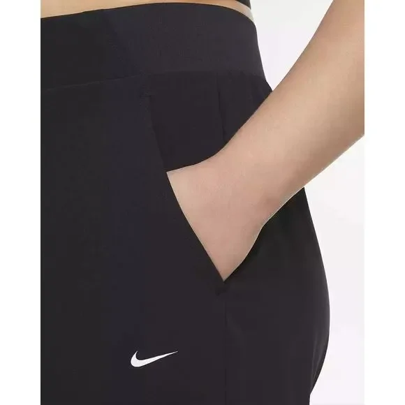Nike Women's Standard Fit Mid Rise 7/8 Training Pants Plus Size 2X, Black NWT - Picture 3 of 5